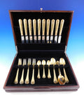 Richelieu Vermeil by Puiforcat French Sterling Silver Flatware Set Service 40 pc