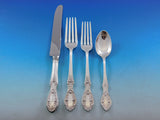 American Beauty by Manchester Sterling Silver Flatware Set Service 62 pc Dinner