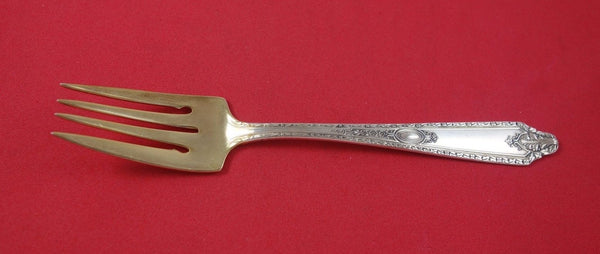 Cinderella by Gorham Sterling Silver Salad Fork Gold Washed 6 1/4"
