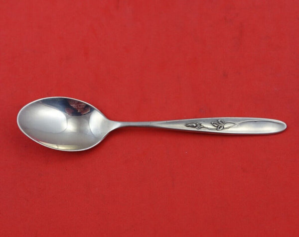 Rose Solitaire by Towle Sterling Silver Coffee Spoon 5 3/8" Heirloom Silverware