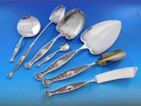 Hyperion by Whiting Sterling Silver Flatware Set Service 193 pc Lg Vintage Chest