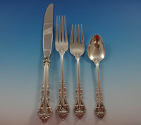 Silver Masterpiece by International Sterling Silver Flatware Set Service 63 Pcs