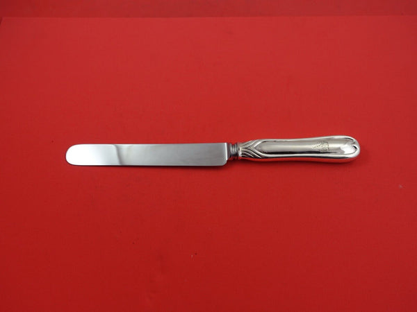 Elkington English Sterling Silver Dinner Knife Palm Motif Birmingham 1901 9 7/8"