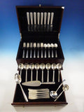 Rambler Rose by Towle Sterling Silver Flatware Set For 8 Service 52 Pieces