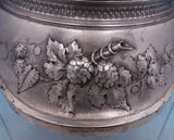 Gorham Sterling Silver Centerpiece Hand Pierced Engraved w/Fruit Flowers (#7065)