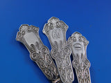 Alhambra by Whiting Sterling Silver Flatware Set 12 Service 43 pieces