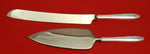 Spring Serenade by Lunt Sterling Silver Wedding Cake Set Server 2pc Custom HHWS