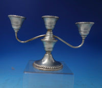 English Gadroon by Gorham Sterling Silver Candelabra 3-Light #909-1 c.1940 #5850