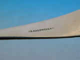 Antique Engraved by JE Caldwell Sterling Silver Gravy Ladle Gold Washed 7 1/2"