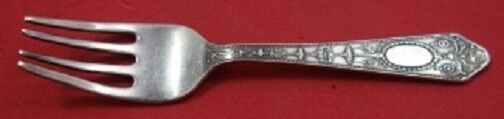 Adam By Lunt Sterling Silver Baby Fork 4 1/4" Flatware