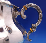 Rosebud by Eugen Ferner German Sterling Silver Tea Set 4pc 1957 76.1 ozt. #8875