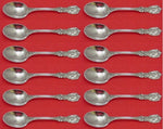 Francis I by Reed & Barton Script Sterling Silver Place Soup Spoon 6 3/4" Set 12