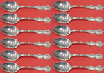 Marlborough by Reed and Barton Sterling Silver Teaspoon Set 12 pc 5 3/4"