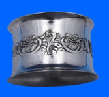 Grande Baroque by Wallace Silverplate Napkin Ring #734 (#8850) Beautiful!