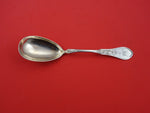 Spray by Durgin Coin Silver Berry Spoon Gold washed 8 1/2" Antique Ovoid