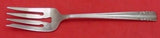 Chapel Bells by Alvin Sterling Silver Salad Fork 6 1/2" Flatware Vintage