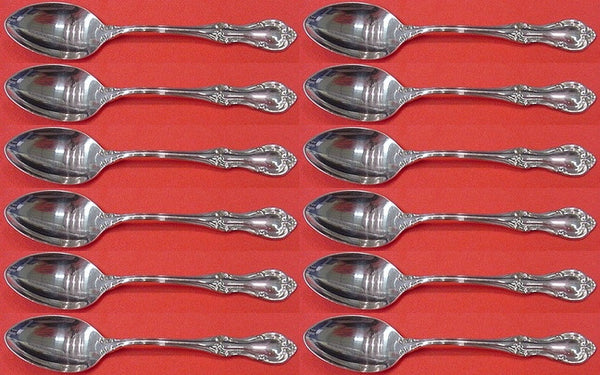 Joan of Arc by International Sterling Silver Demitasse Spoon Set 12 pcs 4 1/8"