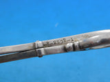 Number 2232-1 by Lebkuecher & Co. Sterling Silver Ice Tong mechanical 7 1/2"