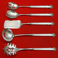 English Shell by Lunt Sterling Silver Hostess Serving Set 5pc HH WS Custom