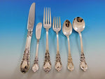 American Victorian by Lunt Sterling Silver Flatware Set for 12 Dinner Service