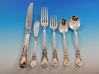 American Victorian by Lunt Sterling Silver Flatware Set for 12 Dinner Service