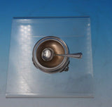 Bougainville by Hacker and Hermann Silverplate Salt Dip with Spoon Set (#5068)