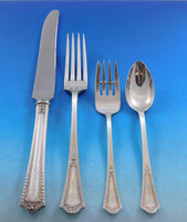 Chesterfield by International Sterling Silver Flatware Set 12 Service 136 pieces