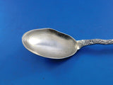 Pattern Unknown by Wallace Sterling Silver Oyster Spoon Shell and seaweed 4 1/2"