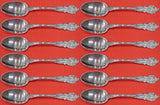 Sir Christopher by Wallace Sterling Silver Teaspoon Set 12 pieces 6"