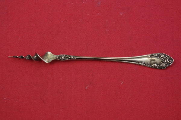 Rose by Wallace Sterling Silver Butter Pick original twisted 6 1/8"