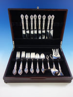 Guildhall by Reed and Barton Sterling Silver Flatware Set 8 Service 35 pieces