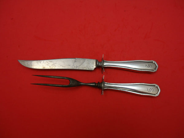 Dolores by Shreve Sterling Silver Steak Carving Set 2pc HH WS Serving