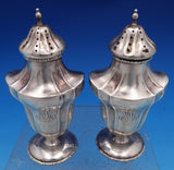 Newport Scroll Frank Smith Sterling Silver Salt & Pepper Shakers Pair (#8369)