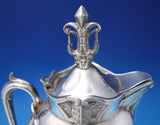 Wilcox Co Silverplate Demitasse Pot with Birds and Flowers 8 1/4" Tall (#7111)