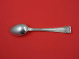 Lap Over Edge Acid Etched By Tiffany Sterling Place Soup Spoon w/ orchids  7"