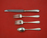 Colonial Engraved by Gorham Sterling Silver Dinner Size Place Setting(s) 4pc