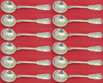 Shell and Thread by Tiffany and Co Sterling Silver Gumbo Soup Spoon Set 12 pcs
