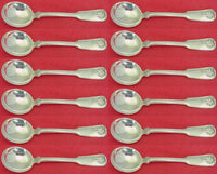 Shell and Thread by Tiffany and Co Sterling Silver Gumbo Soup Spoon Set 12 pcs