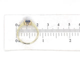14k Gold 1.44 Carat Asscher Cut Ceylon Genuine Natural Sapphire Ring (#J6805)