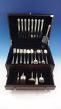 Castle Rose by Royal Crest Sterling Silver Flatware Set For 8 Service 54 Pieces