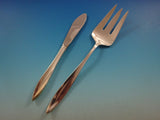 Esprit by Gorham Sterling Silver Flatware Set 12 Service 54 PC Midcentury Modern