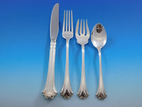 English Chippendale by Reed & Barton Sterling Silver Flatware for 12 Set 68 pcs