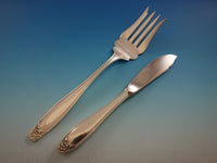 Puritan by Stieff Sterling Silver Flatware Set for 8 Service 63 pieces