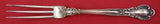 Chantilly by Gorham Sterling Silver Strawberry Fork Long Rare Splayed 5 3/8"
