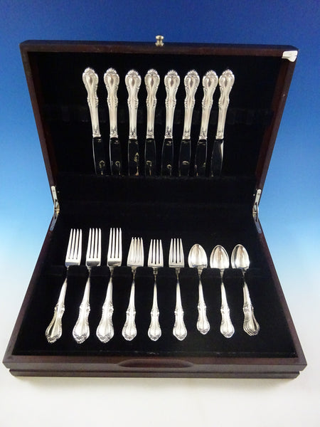 Southern Colonial by International Sterling Silver Flatware Set 8 Service 32 Pcs