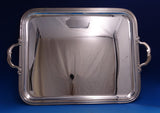 Annecy by Puiforcat France Silverplate Tea Coffee Serving Tray Unused 26" #8742