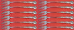 Rondo by Gorham Sterling Silver Cocktail Fork Set 12 pieces 5 3/4"