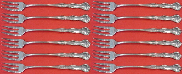 Rondo by Gorham Sterling Silver Cocktail Fork Set 12 pieces 5 3/4"