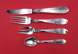 Baronesse by Jens Andersen Danish Sterling Silver Regular 4-pc Setting