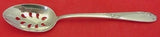 Sweetheart Rose by Lunt Sterling Silver Serving Spoon Pierced 9-Hole 8 1/4" Orig
